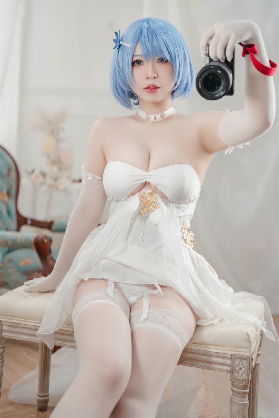 半半子 - 碧蓝航线 恰巴耶夫 白骑兵的旋律 礼服 [64P2V-306M] 1 (58).jpg